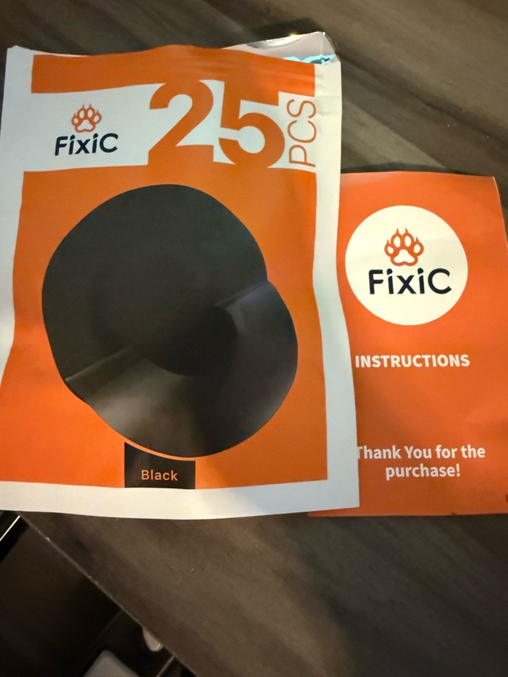 FixiC Black Freestyle Libre Patch Kit - 21 PCS